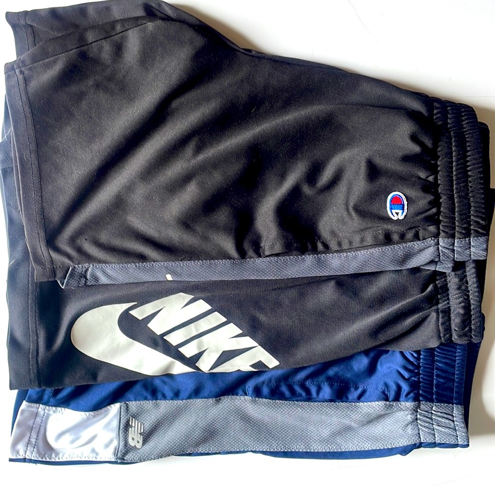 3 athletic shorts